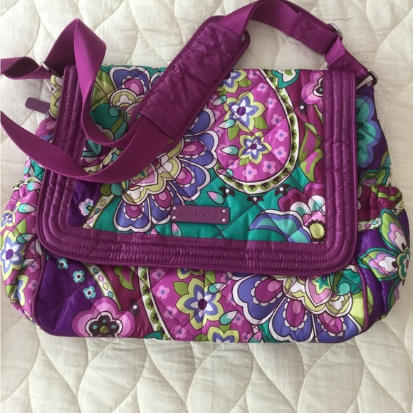 Vera Bradley messenger bag - Heather pattern - Picture 1 of 3